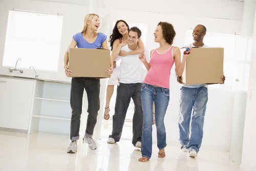 Office removals team planning a local business relocation in Removalcompany