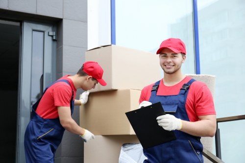 Removal team preparing for a house move in Removalcompany