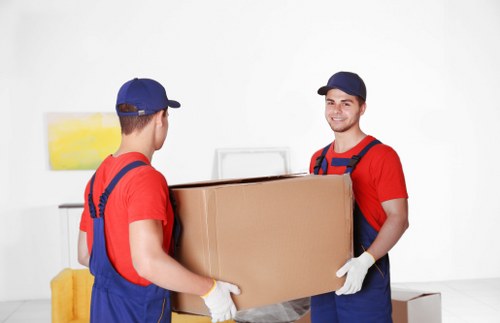 Local removals team assisting with a home move in Removalcompany