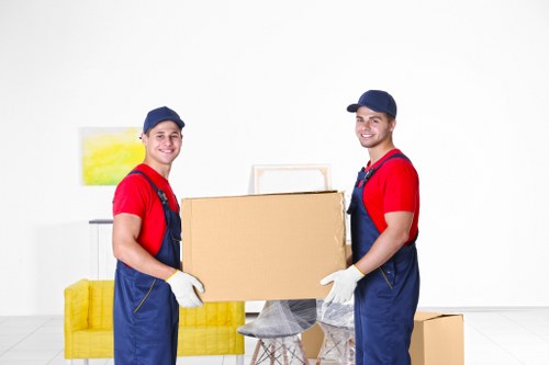 Local removals service supporting a family home relocation