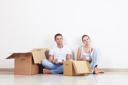 Small house move and flat relocation support from a local removal van service