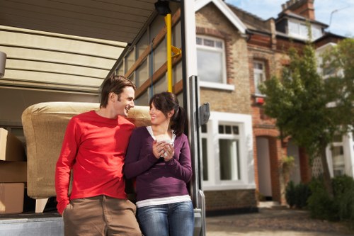 Governing law and contract terms for a UK man and van service